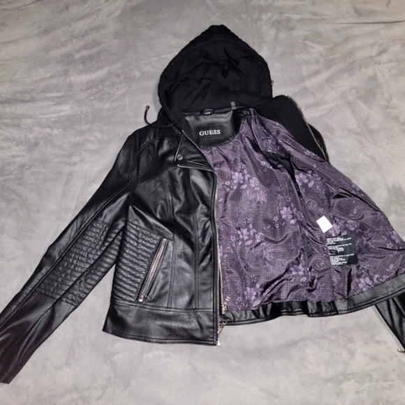 Guess faux leather jacket - Picture 3 of 5